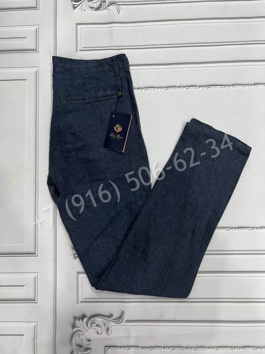 Льняные брюки Loro Piana 17093