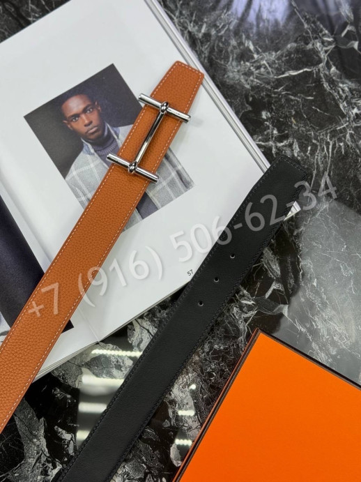 Ремень Hermes двухсторонний 25409