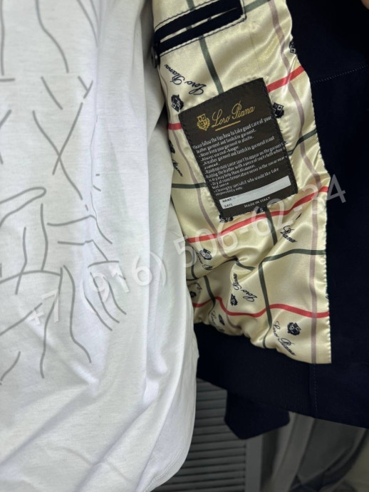 Замшевая куртка Loro Piana 27280