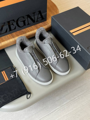 Кеды Zegna на меху 29695 6
