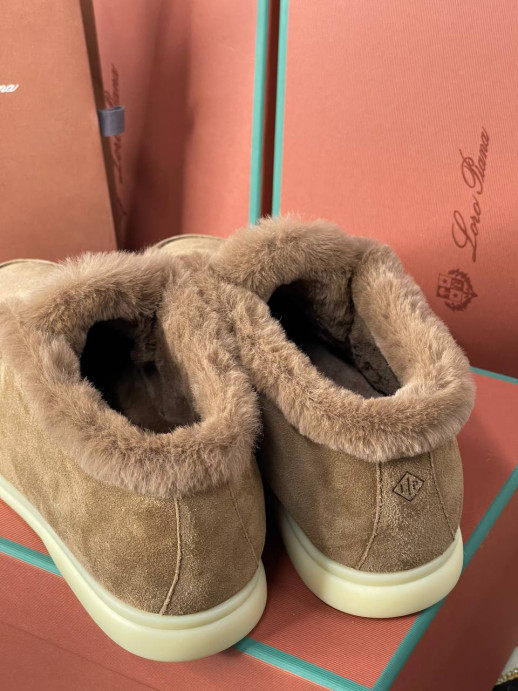 Лоферы Loro Piana на меху 19151 3