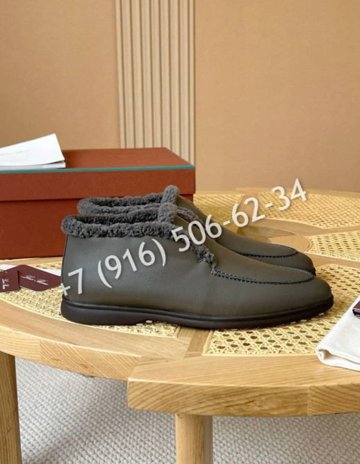 Лоферы Loro Piana на меху 5391 10