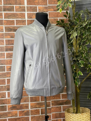 Кожаная куртка Brunello Cucinelli 11886