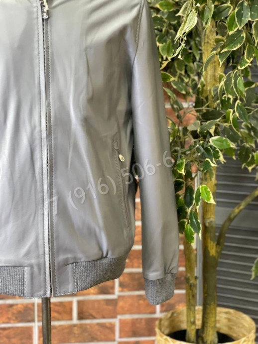 Кожаная куртка Brunello Cucinelli 11886