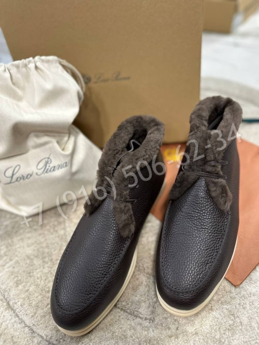 Ботинки на меху Loro Piana 23219