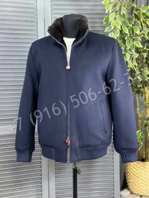 Кашемировая куртка KITON на меху 23630