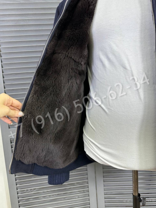 Кашемировая куртка KITON на меху 23630