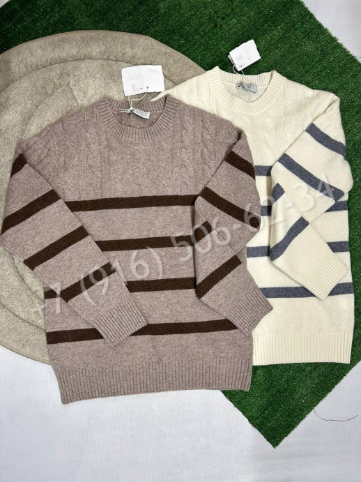 Свитер Brunello Cucinelli  кашемир/шерсть 24272