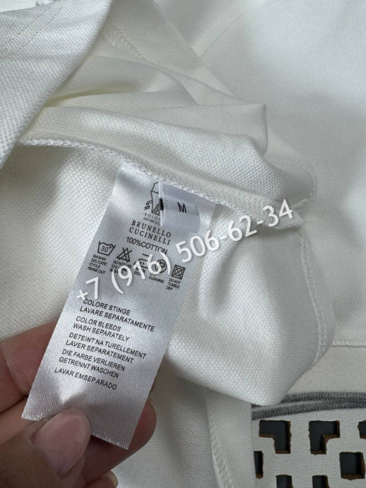 Поло Brunello Cucinelli 29372 5