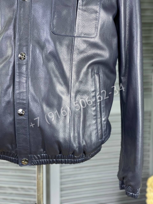 Кожаная куртка Loro Piana на меху 7054