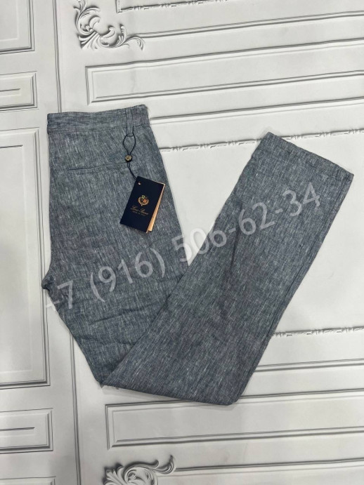 Льняные брюки Loro Piana 17094