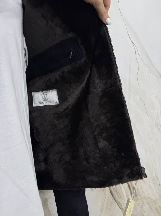 Дубленка Brunello Cucinelli/мех овчина 6664