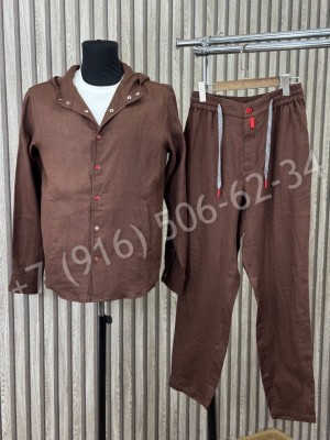Прогулочный костюм KITON из льна 30783