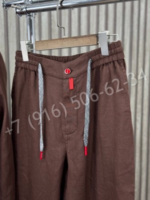 Прогулочный костюм KITON из льна 30783