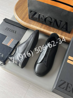 Кеды Zegna на меху 29695 7