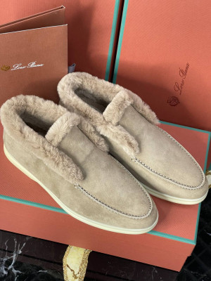 Лоферы Loro Piana на меху 19151 4