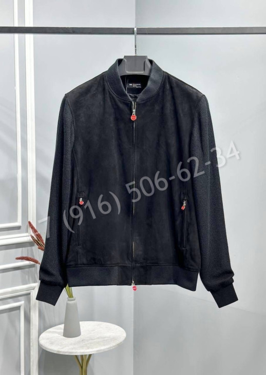 Замшевая куртка KITON 21302