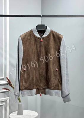 Замшевая куртка KITON 21302