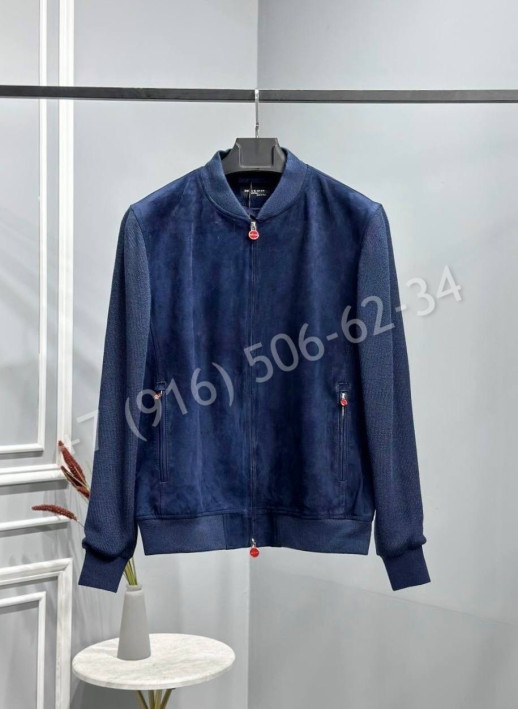 Замшевая куртка KITON 21302