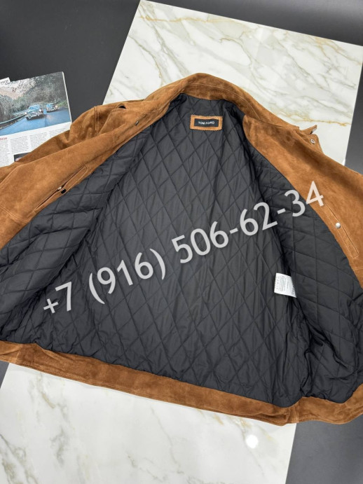 Замшевая куртка Tom Ford 33996 1