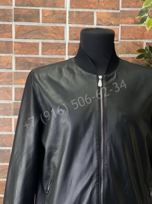 Кожаная куртка Brunello Cucinelli 11887