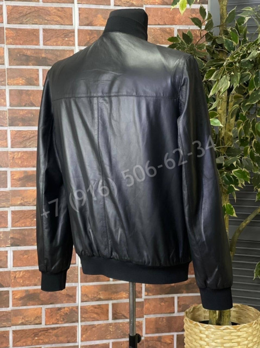 Кожаная куртка Brunello Cucinelli 11887