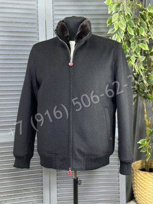 Кашемировая куртка KITON на меху 23631