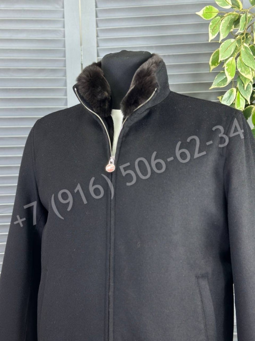 Кашемировая куртка KITON на меху 23631