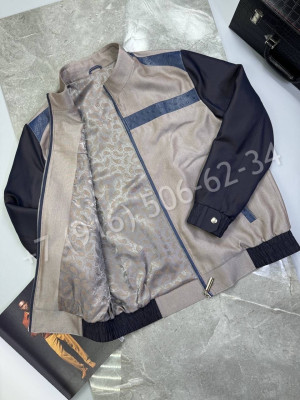 Ветровка Stefano Ricci с кожей страуса 17504