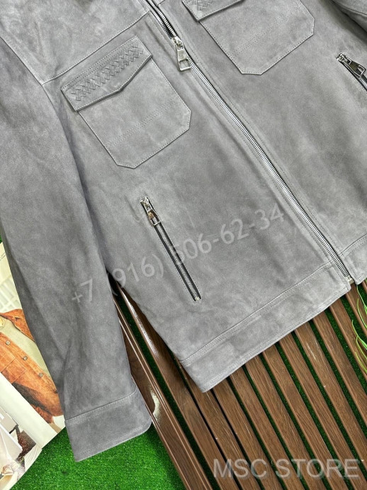 Замшевая куртка Bottega Veneta 9667