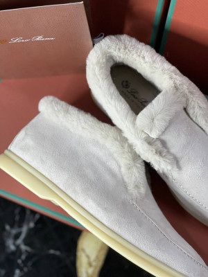 Лоферы Loro Piana на меху 19151 5