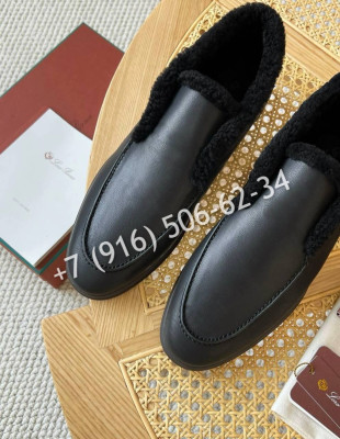 Лоферы Loro Piana на меху 5391 12