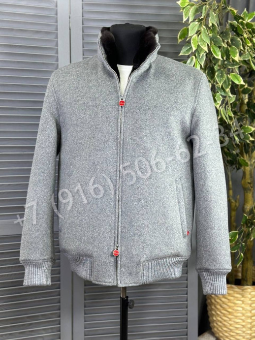 Кашемировая куртка KITON на меху 23632