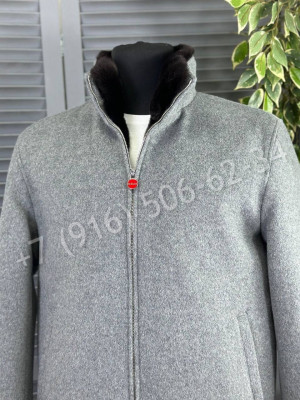Кашемировая куртка KITON на меху 23632