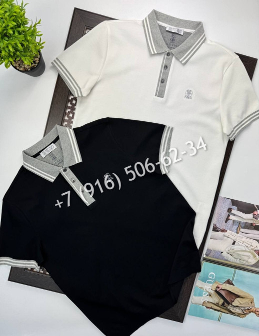 Поло Brunello Cucinelli 33507 6