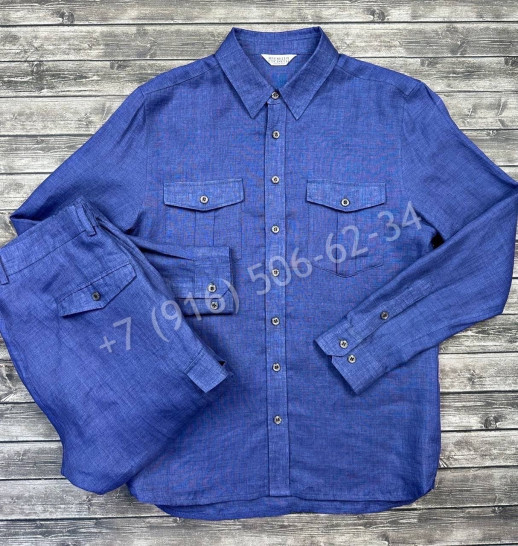 Прогулочный костюм Brunello Cucinelli из льна 16694