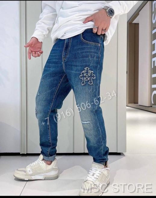 Джинсы Chrome Hearts 8954