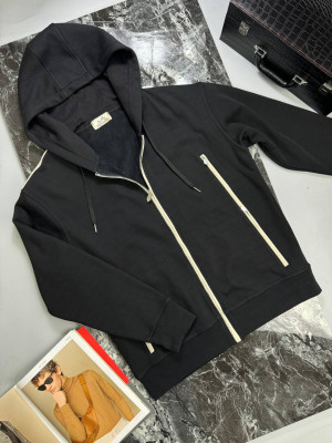 Толстовка на молнии Hermes утепленная 34014