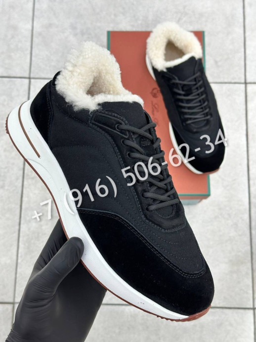 Кроссовки Loro Piana на меху 33550 4