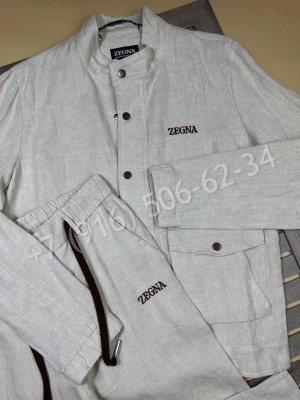 Костюм из льна Zegna 31995