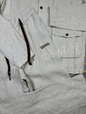 Костюм из льна Zegna 31995