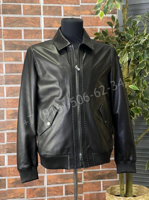 Кожаная куртка Berluti 11889