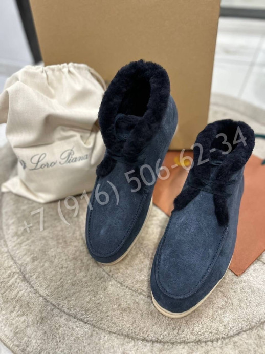 Ботинки на меху Loro Piana 23222