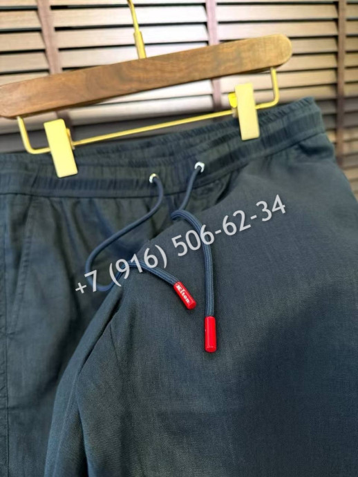 Шорты Kiton из льна 30532 1