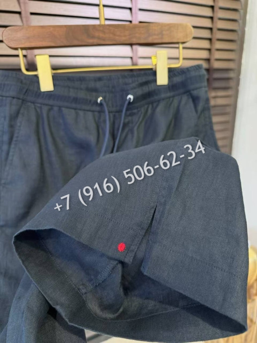 Шорты Kiton из льна 30532 1