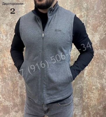 Двухсторонняя жилетка Zegna 27685