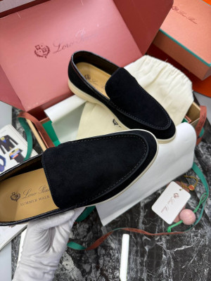 Лоферы Loro Piana со вставками из крокодила 16102 1