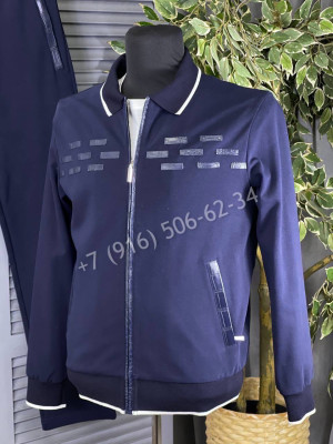 Спортивный костюм ZILLI со вставками крокодила 7919