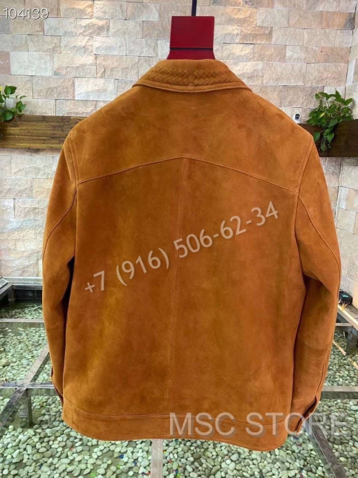 Замшевая куртка Bottega Veneta 8549