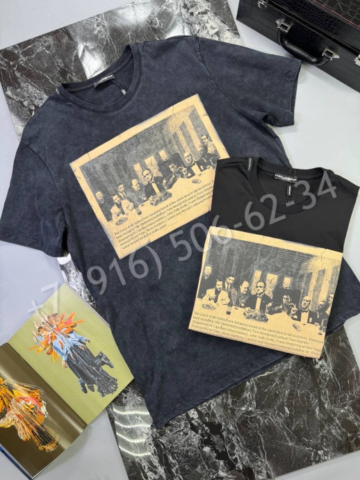 Футболка Dolce & Gabbana БОТАЛЫ 29384